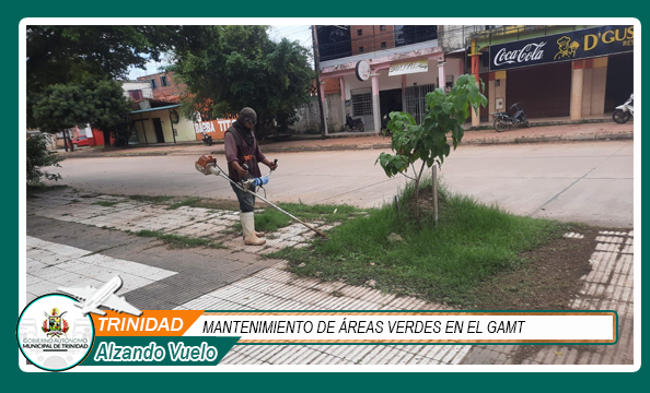 BRIGADAS MUNICIPALES INTERVIENEN ÁREAS VERDES Y VÍAS PARA MEJORAR LA CIUDAD