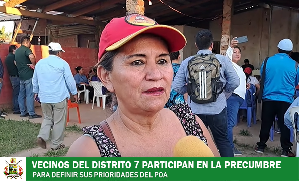 CONTINUAMOS CON LA PLANIFICACIÓN PARTICIPATIVA DEL POA 2027 DESDE LOS BARRIOS DEL DISTRITO 7