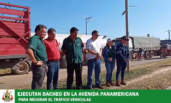 PRESIDENTE DEL CONCEJO MUNICIPAL DE TRINIDAD PIDIÓ PACIENCIA A LA POBLACIÓN AL MOMENTO DE ACOMPAÑAR AL ALCALDE BARBA A INSPECCIONAR LOS TRABAJOS DE BACHEO YA INICIADOS  