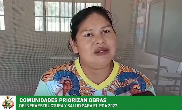 COMUNARIOS DE LOMA SUÁREZ Y PUERTO BALLIVIÁN DEFINEN PRIORIDADES PARA EL POA 2027