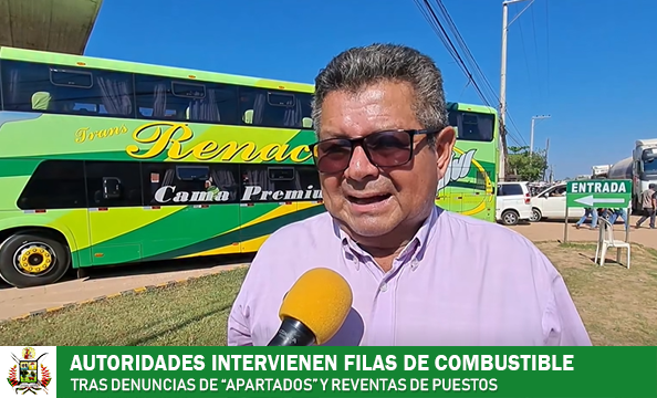DIRECCIÓN DE SEGURIDAD CIUDADANA GAM-T INTERVIENE FILAS DE SURTIDORES Y RETIRA APARTADOS