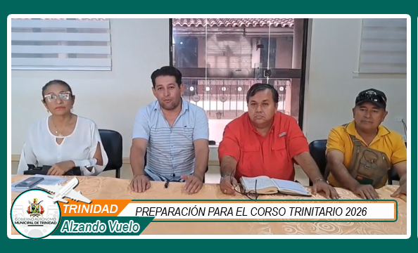 AUTORIDADES MUNICIPALES COORDINAN DETALLES DEL CORSO TRINITARIO 2026