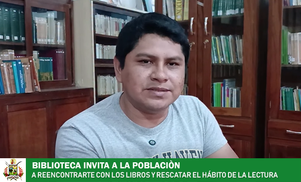 BIBLIOTECA DE LA CASA DE LA CULTURA LLAMA A RESCATAR EL HÁBITO DE LA LECTURA