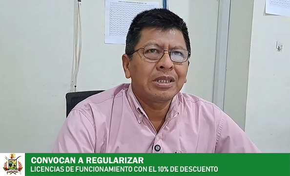 JEFATURA DE TRÁMITES EMPRESARIALES INVITA A REGULARIZAR LICENCIAS DE FUNCIONAMIENTOS EN TRINIDAD 