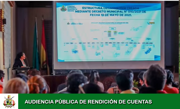 AUDIENCIA PÚBLICA DE RENDICIÓN DE CUENTAS