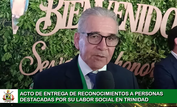 TRINIDAD CELEBRA 340 AÑOS RECONOCIENDO A SUS HIJOS QUE TRABAJAN POR LA CIUDAD