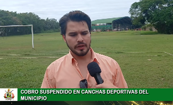 SE SUSPENDE TEMPORALMENTE EL COBRO POR USO DE CENTROS DEPORTIVOS ADMINISTRADOS POR EL MUNICIPIO 