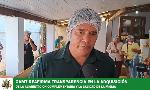 GAM-T REAFIRMA TRANSPARENCIA EN ADQUISICIÓN DE LA ACE Y COTEJA CALIDAD, HIGIENE Y PRECIO, EN UNA INSPECCIÓN JUNTO A PADRES DE FAMILIA Y AUTORIDADES DE EDUCACIÓN ‎