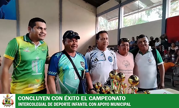 DIRECCIÓN MUNICIPAL DE DEPORTES DESTACA EL ÉXITO DEL TORNEO INTERCOLEGIAL LA SUPER COPA DE FUTSAL