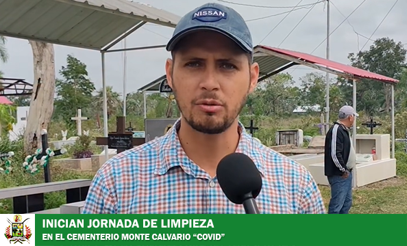 MUNICIPIO DE TRINIDAD INICIA LA LIMPIEZA DEL CEMENTERIO MONTE CALVARIO (COVID) DE ACUERDO A UN CRONOGRAMA DE TRABAJO