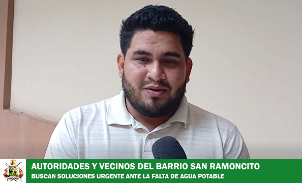 GAM-T COORDINA ACCIONES PARA NUEVA PERFORACIÓN DE POZO EN BARRIO SAN RAMONCITO
