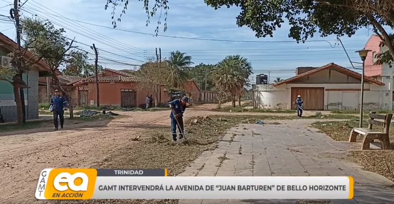 GAMT INTERVENDRÁ LA AVENIDA DE JUAN BARTUREN DE BELLO HORIZONTE