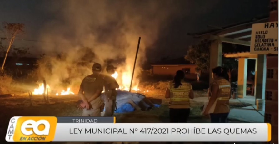 LEY MUNICIPAL N 4172021 PROHÍBE LAS QUEMAS