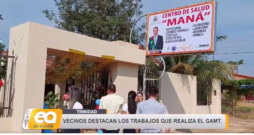 VECINOS DESTACAN LOS TRABAJOS QUE REALIZA EL GAMT