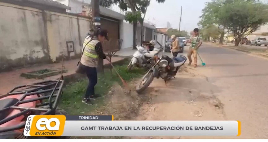GAMT TRABAJA EN LA RECUPERACIÓN DE BANDEJAS