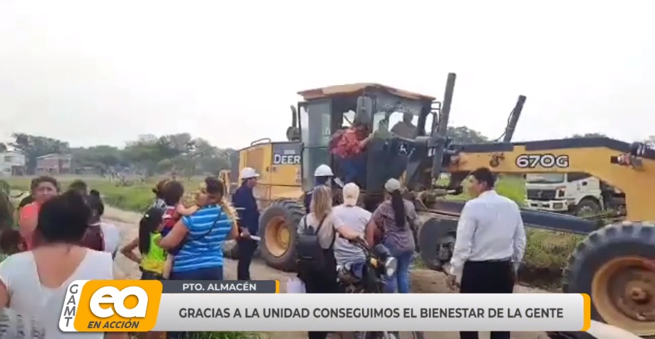 GRACIAS A LA UNIDAD CONSEGUIMOS EL BIENESTAR DE LA GENTE