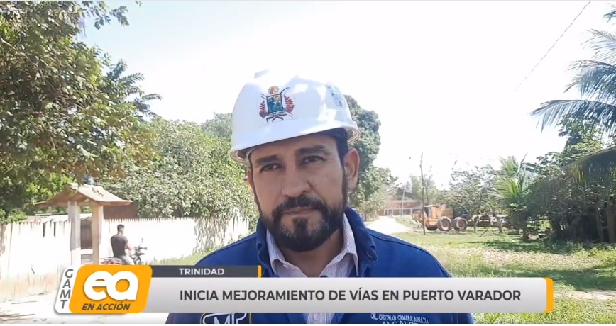 INICIA MEJORAMIENTO DE VÍAS EN PUERTO VARADOR