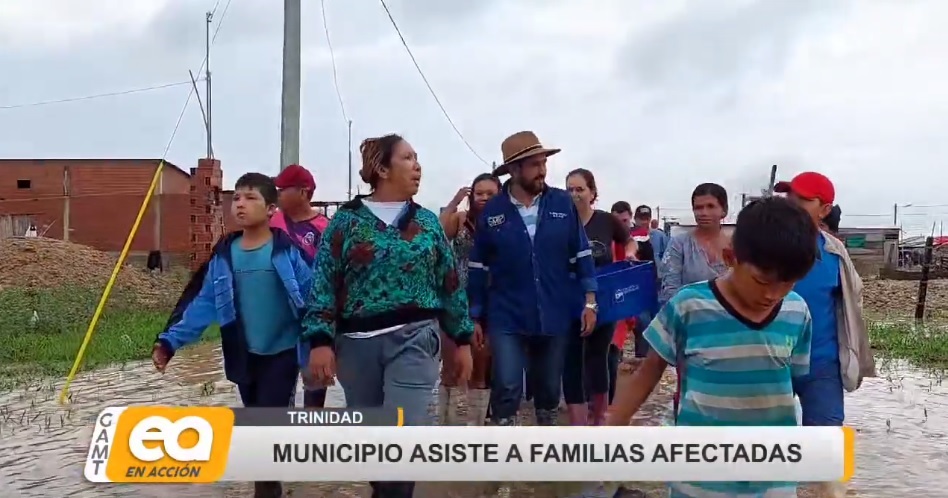 MUNICIPIO ASISTE A FAMILIAS AFECTADAS
