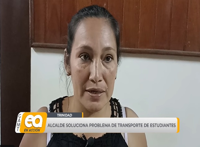 ALCALDE SOLUCIONA PROBLEMA DE TRANSPORTE DE ESTUDIANTES